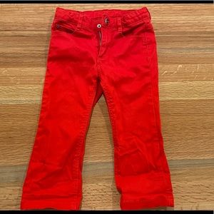 Jacadi red pants
